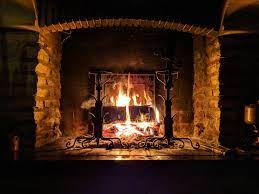 Hint of spark from unique fireplace - wordplays.com