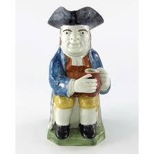Explain jug beer mug in the form of a man in a hat (4) using the