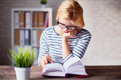 Peruse Crossword Clue