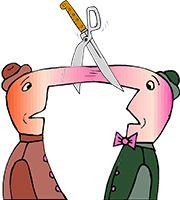 Cut through or off (5) - wordplays.com