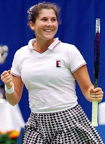 Explain Monica tennis player who became the youngest ever French