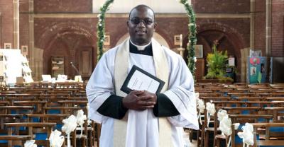 Priest crossword clue