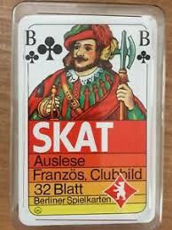 Germany's national card game, a three-hander played with 32 cards, and in many possible bids, an 11-card trump suit - wordplays.com