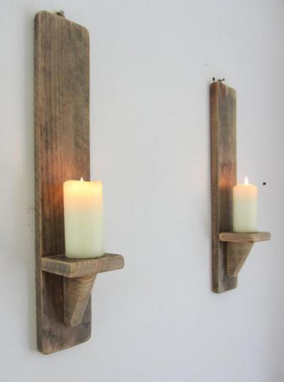 A Bracket Fixed To A Wall For Holding Candles R Lights Crossword Clue 